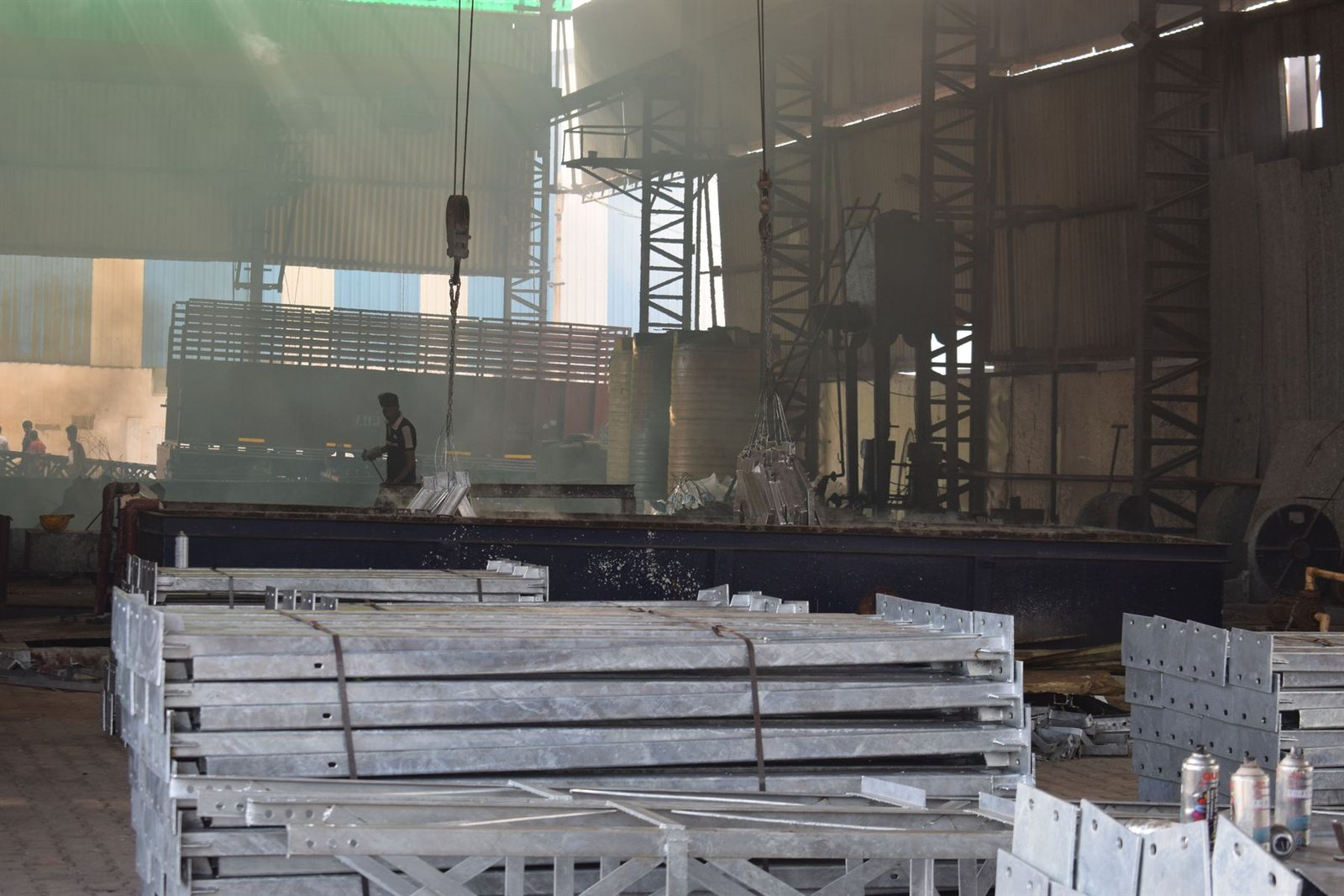 Galvanized stock