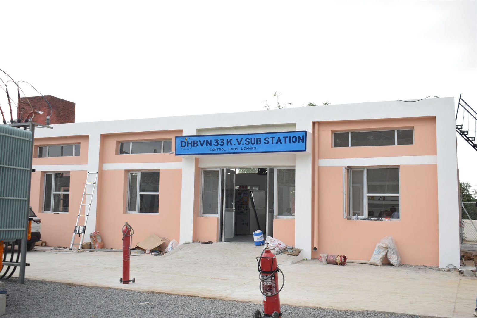 DHBVN 33 kV substation control room