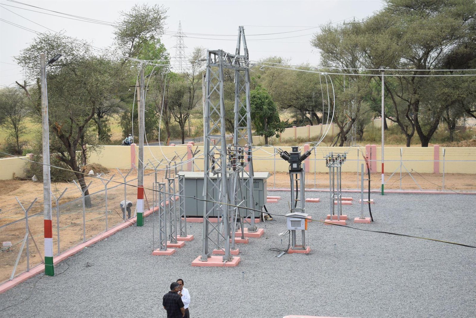 Galvanized gantry structures