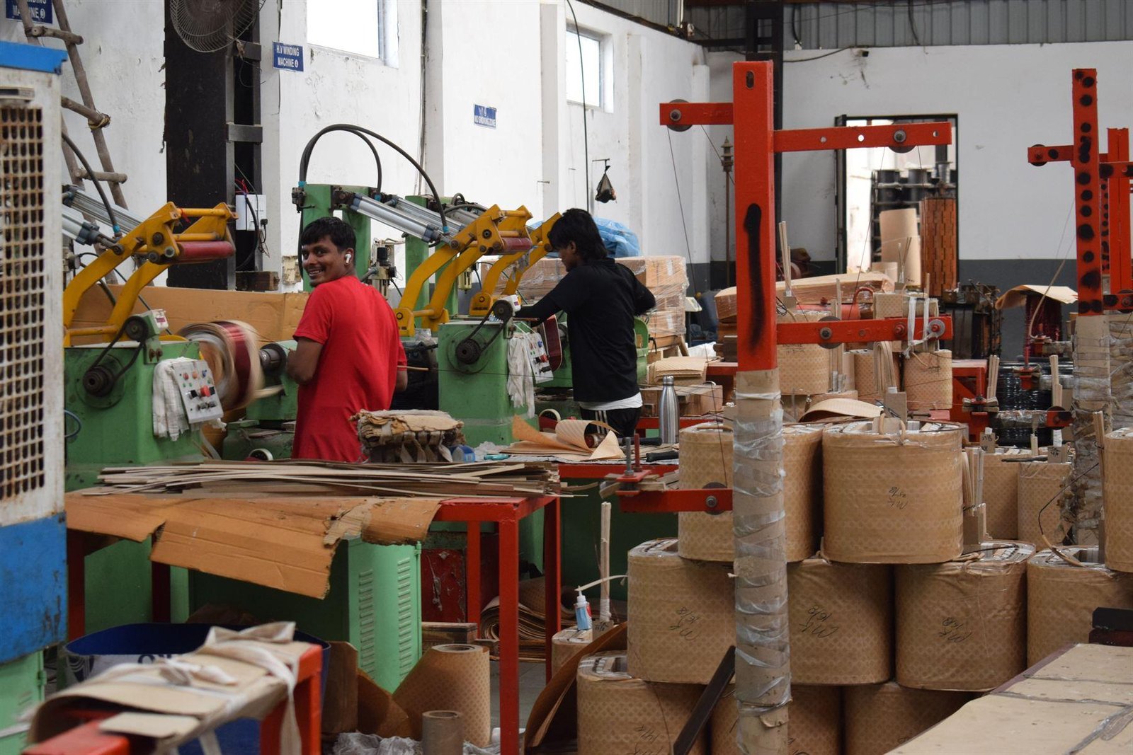 Paper-insulated winding