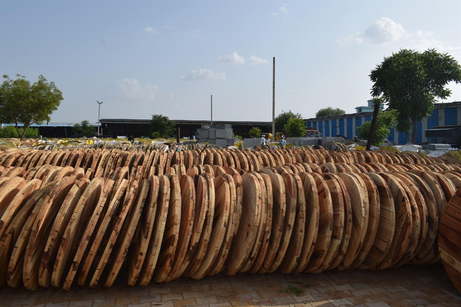 Wooden drums